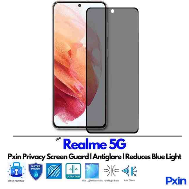 Realme 5G Privacy screen guard