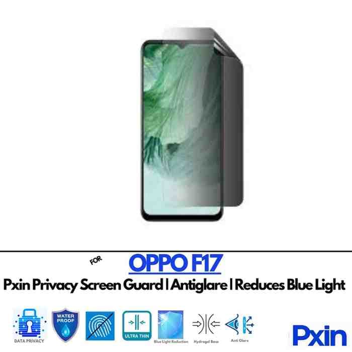 OPPO F17 Privacy screen gurad