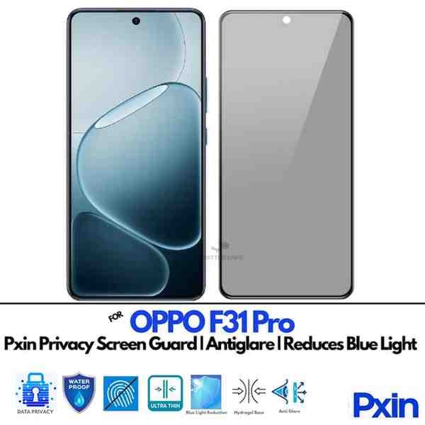 OPPOF31Pro Privacy screen gurad