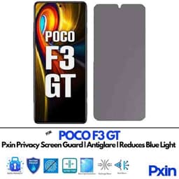 POCOF3GT Privacy screen gurad