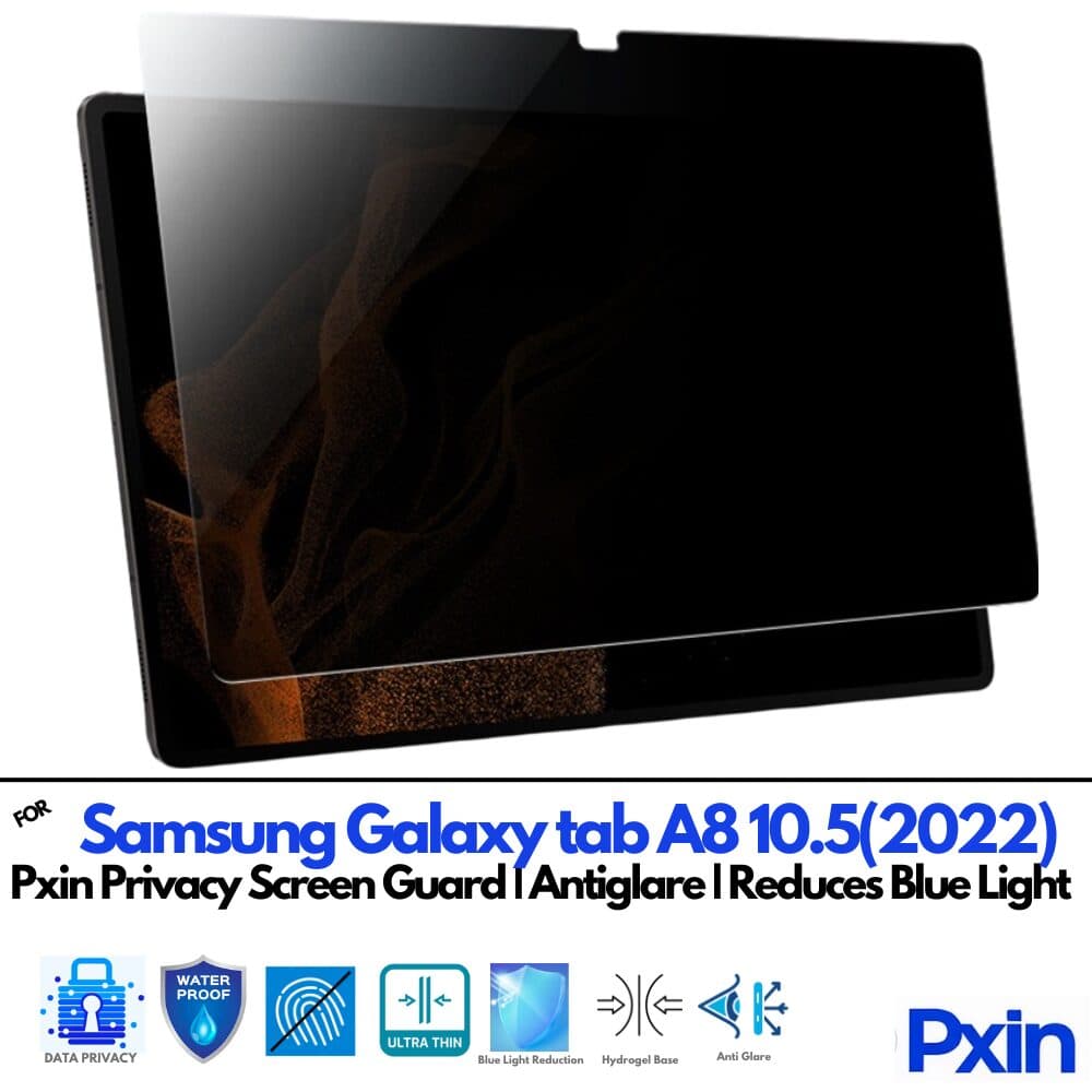 Samsung Galaxy tab A8 10.5(2022) Privacy screen gurad