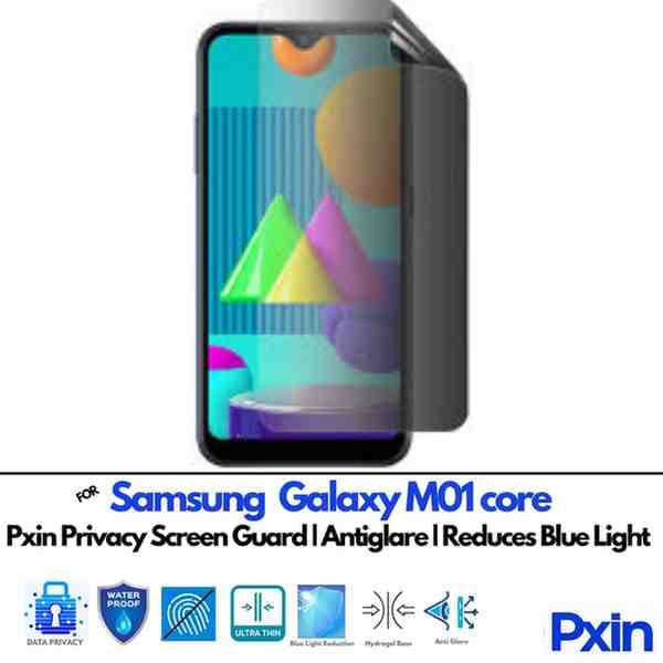 SamsungGalaxyM01core Privacy screen gurad