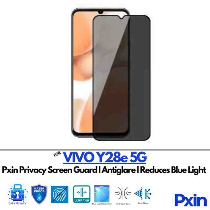 VIVO Y28e 5G Privacy screen gurad