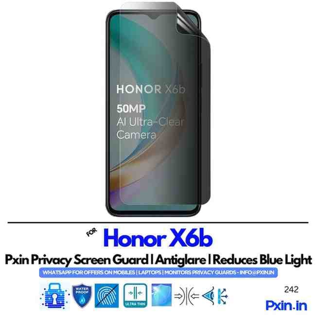 HonorX6b Privacy screen guard