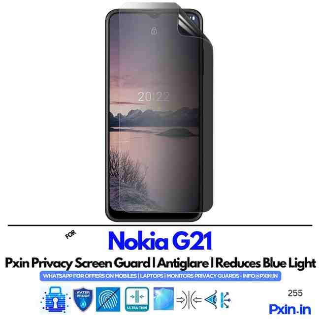NokiaG21 Privacy screen guard