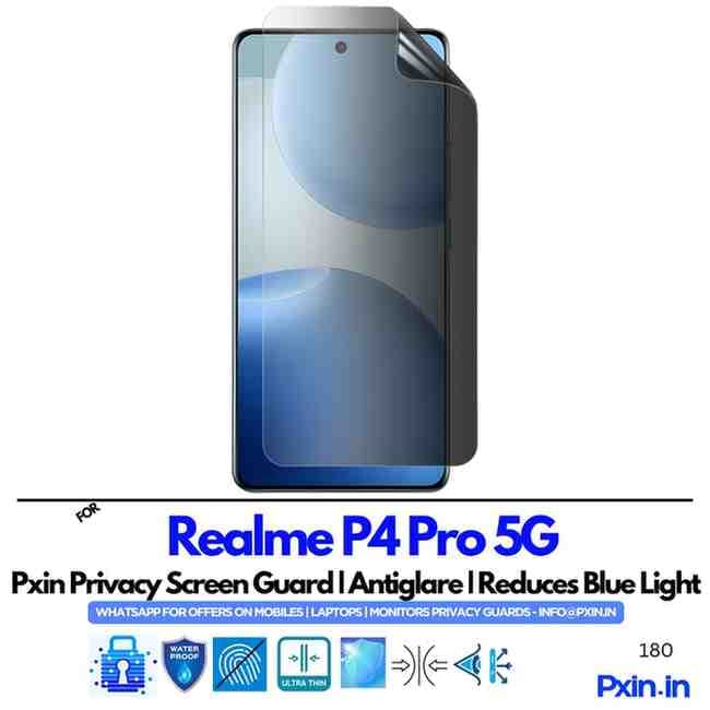 RealmeP4Pro-5G Privacy screen guard