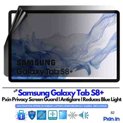 SamsungGalaxyTabS8+ Privacy screen guard
