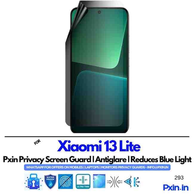Xiaomi13Lite Privacy screen guard