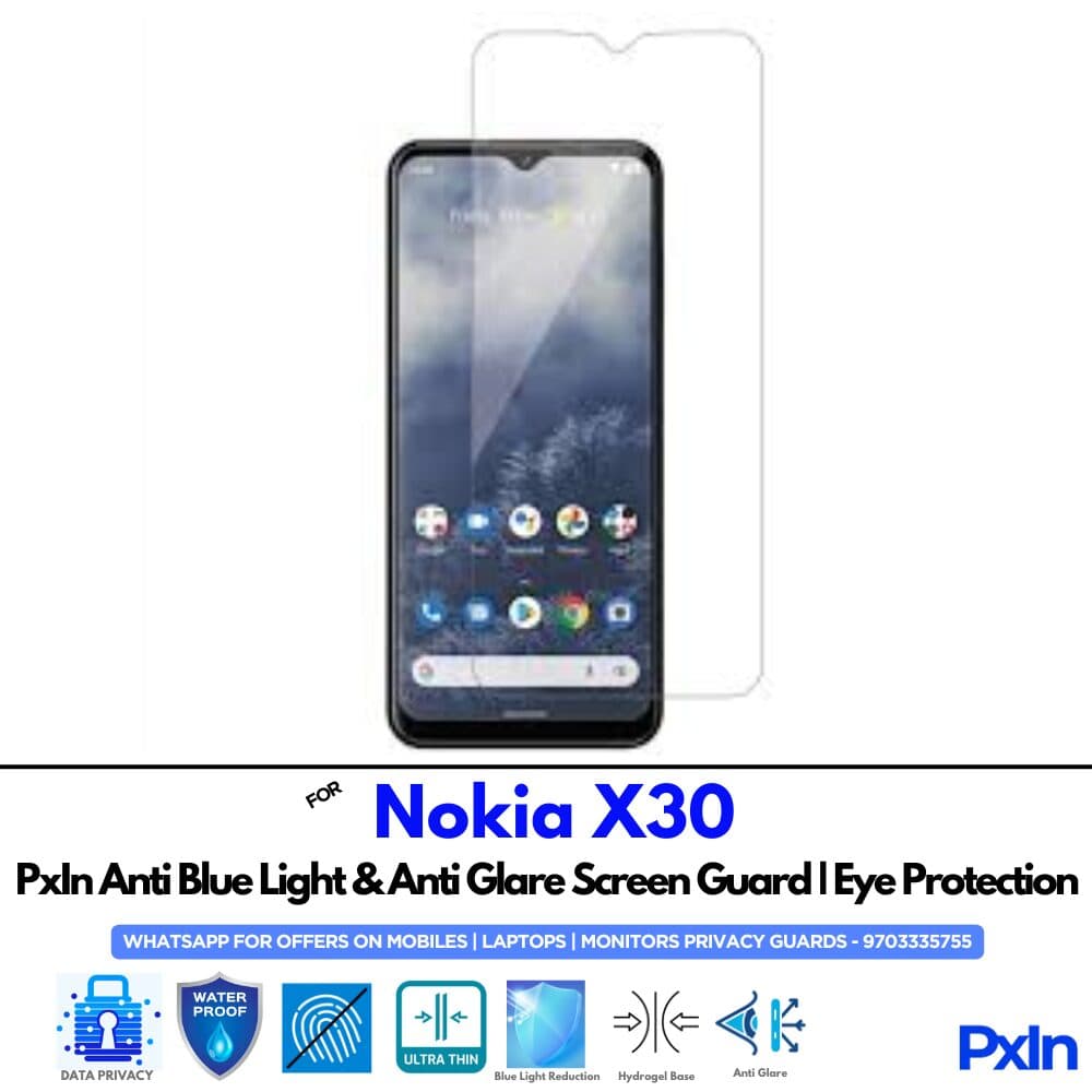 Nokia X30 Anti Blue light screen guard