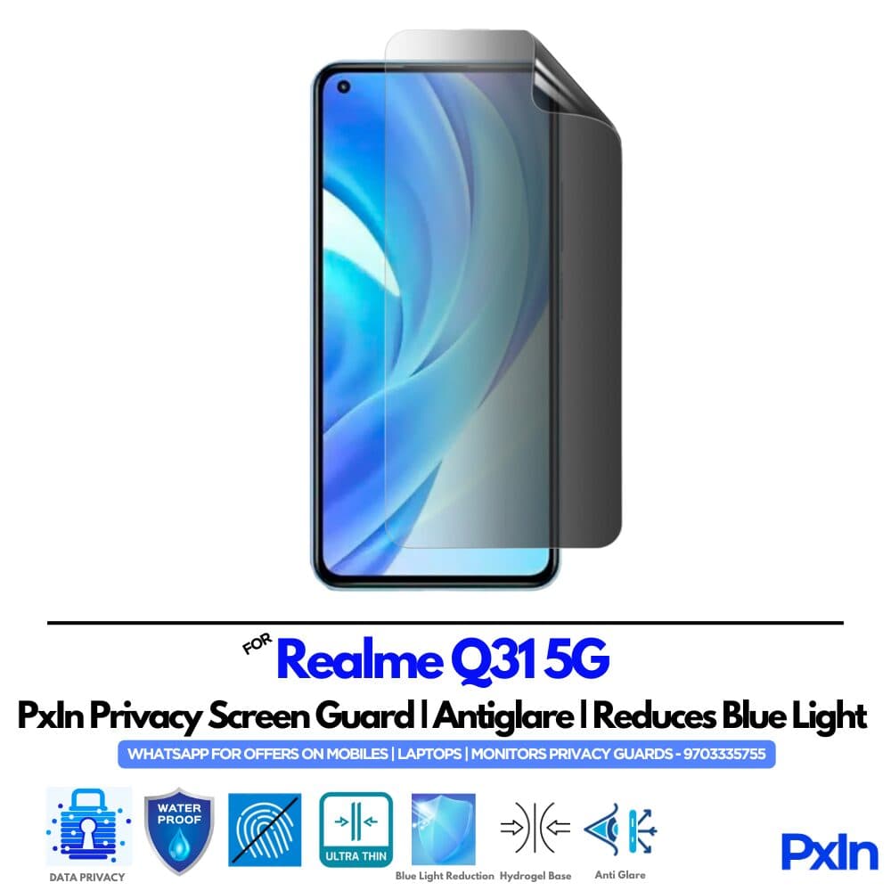 Realme Q31 5G Mobile Privacy Screen