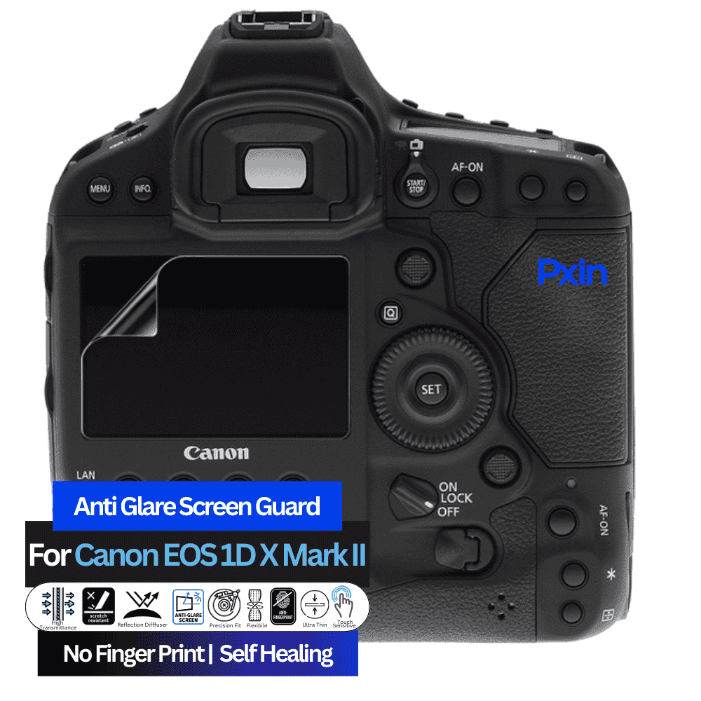 Anti-Glare Screen Guard for Canon EOS 1D X Mark II Camera