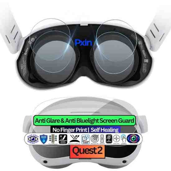 Oculus Quest 2 Gaming Console Anti Bluelight and Anti Glare Screen Guard