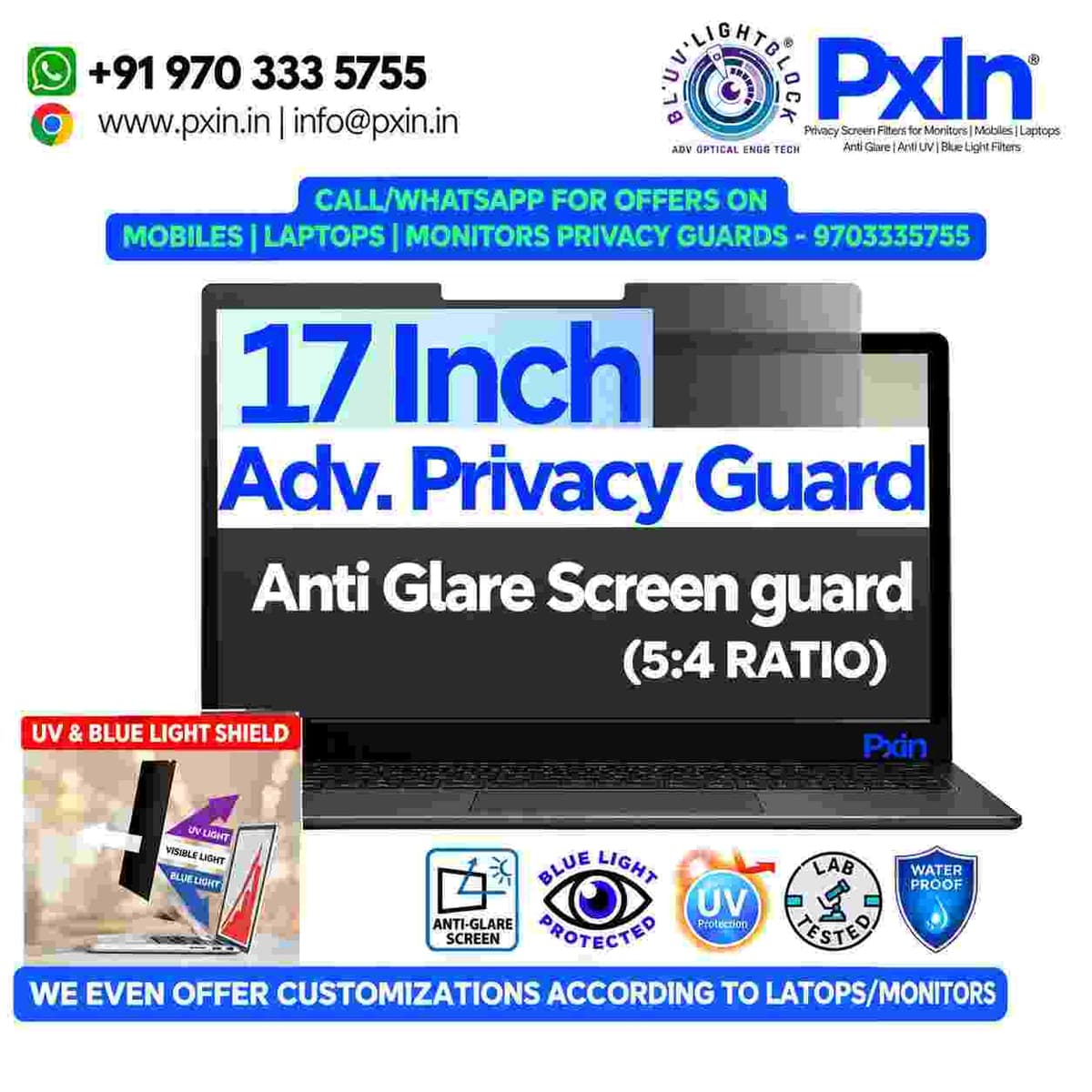 17 Inch (5:4) Privacy Screen Filter