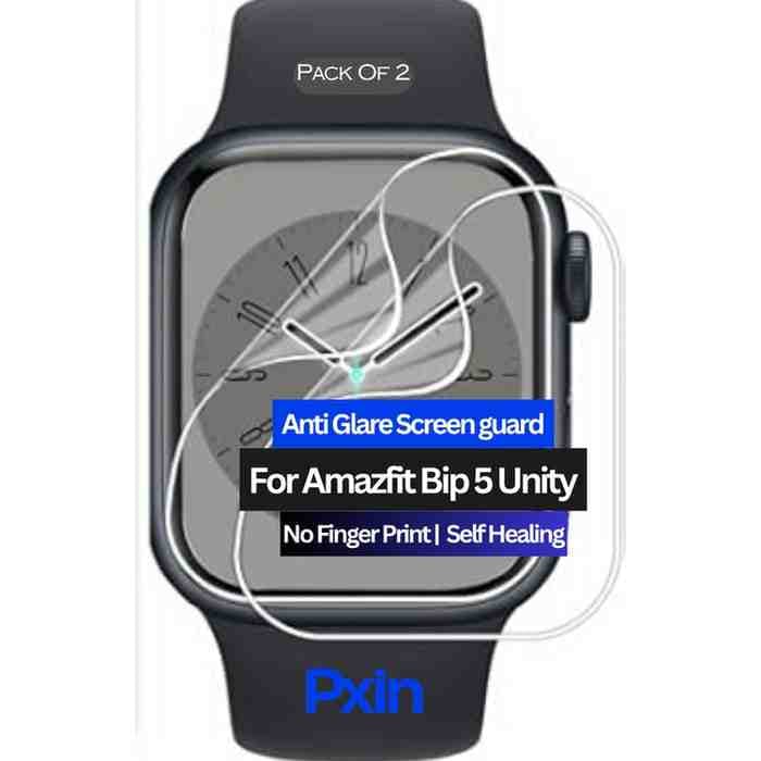 Amazfit Bip 5 Unity Anti Glare Screen Guard