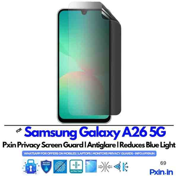 SamsungGalaxyA265G Privacy screen guard