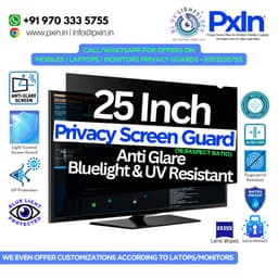 25 Inch 16:9 Monitor Privacy Screen Protector
