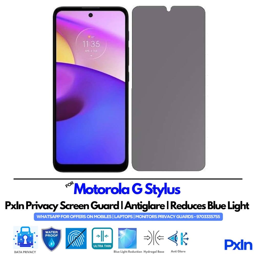 Motorola G Stylus Mobile Privacy Screen