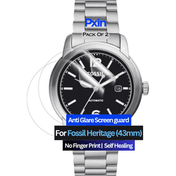 Anti-Glare Screen Guard for Fossil Heritage (43mm) Smartwatch
