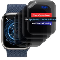 Apple Watch Series 8, 41mm Smartwatch Privacy Screen Guard for | Privacy Filter | Anti-Glare, Fingerprint Resistant (Pack of 2)