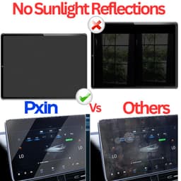 top anti glare screen guard for car