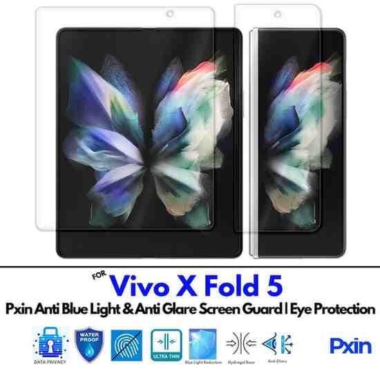Anti Blue Light and Anti Glare Screen Guard for Vivo X Fold 5