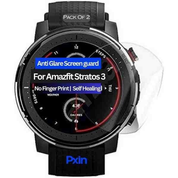 Amazfit Stratos 3 Anti Glare Screen Guard