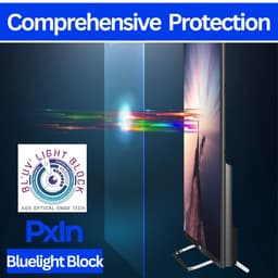 34 inch (16:9) Curved Monitor - Anti Glare Screen Guard | Anti Blue Light | UV(A/B/C) Block | PXIN - Image 7
