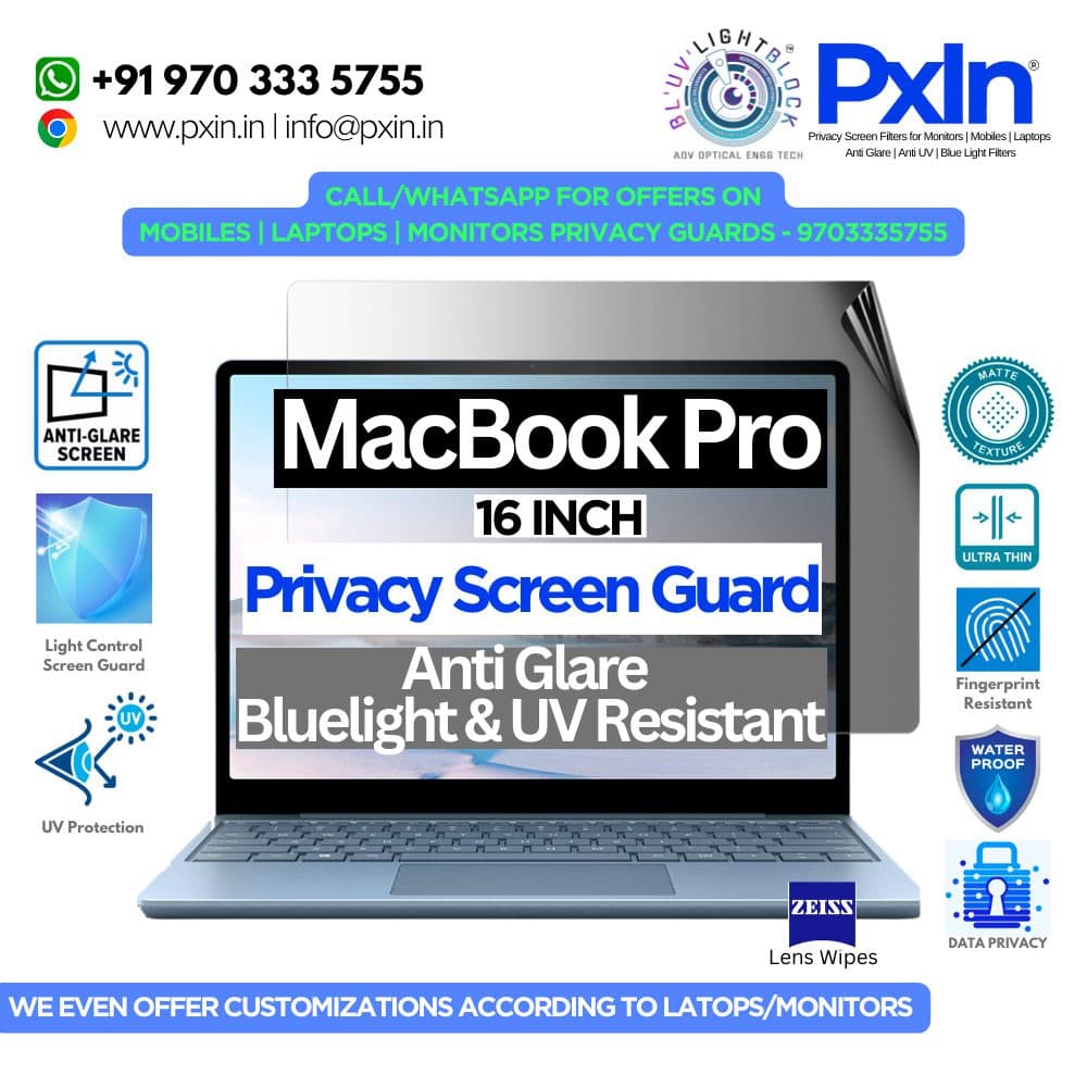 MacBook Pro Privacy 16 Inch Screen Filter
