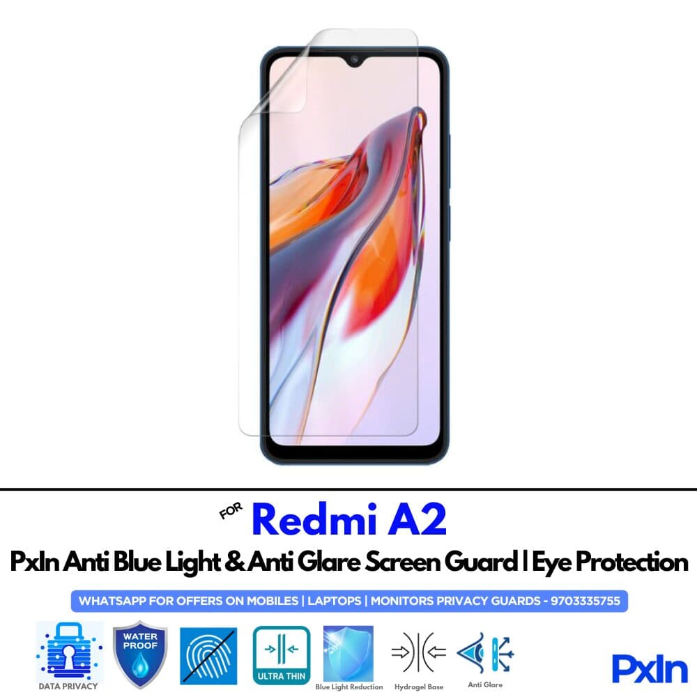 Redmi A2 Anti Blue light screen guard