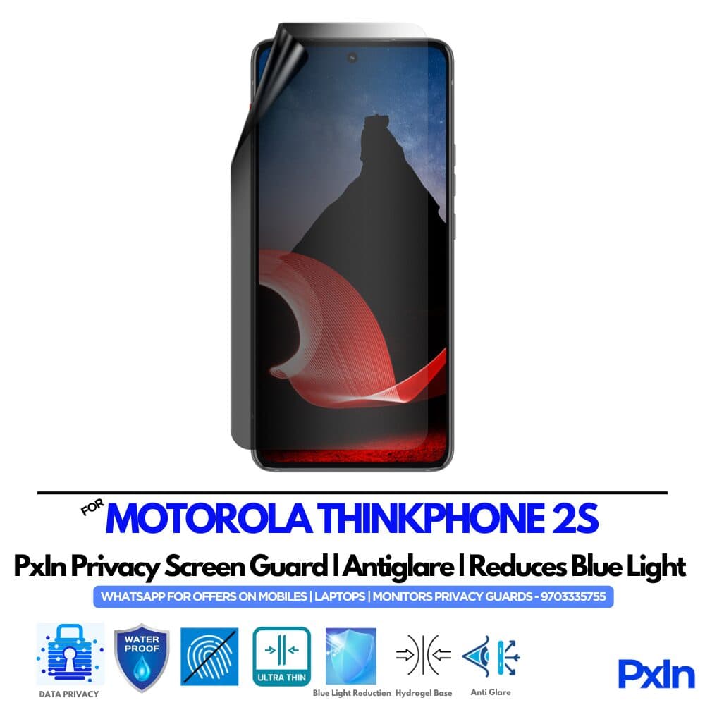 MOTOROLA THINKPHONE 2S Mobile Privacy Screen Guard