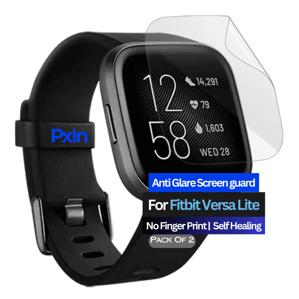 Anti-Glare Screen Guard for Fitbit Versa Lite Smartwatch