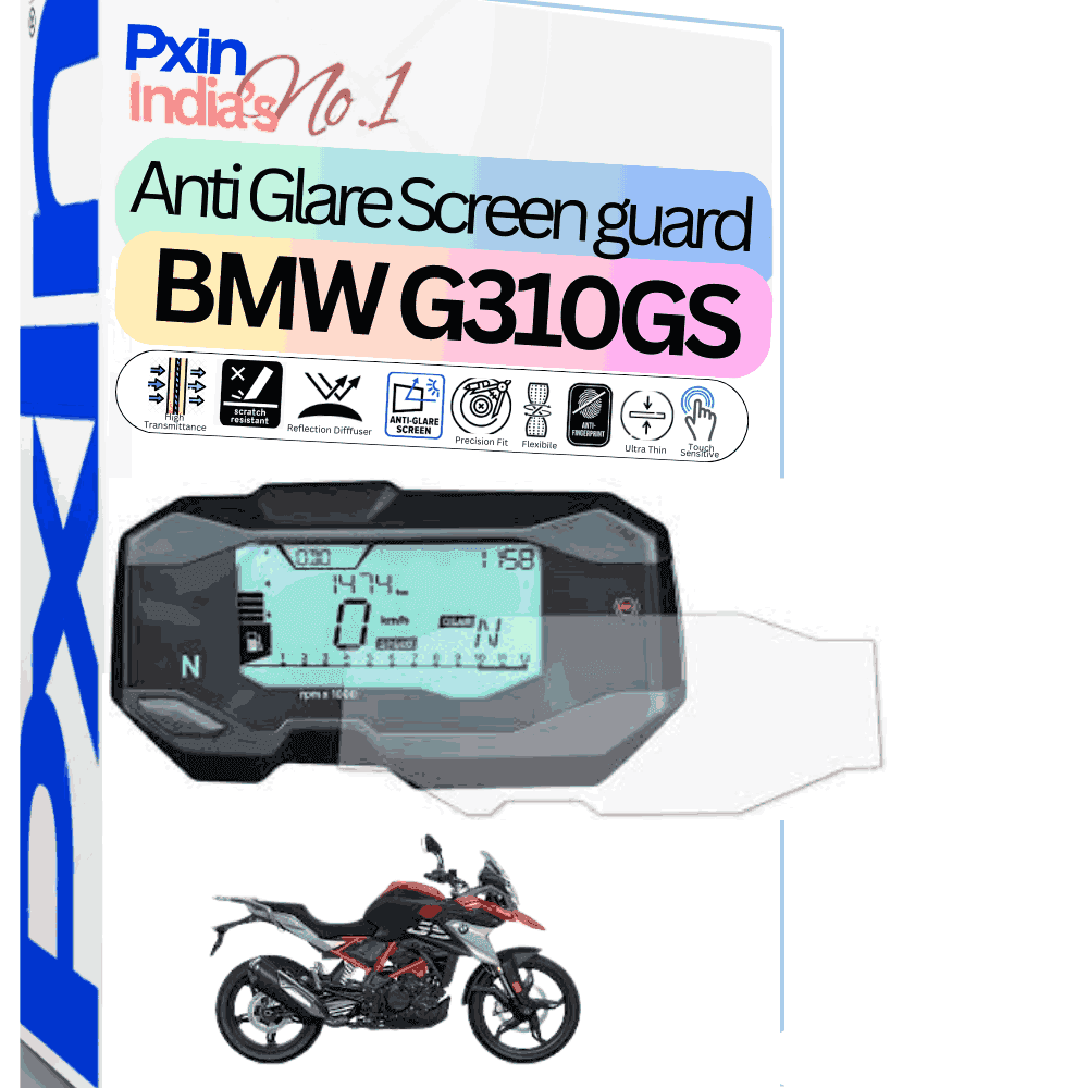 BMW G310GS anti glare screen guard
