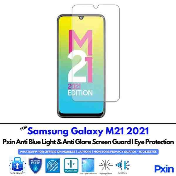 SamsungGalaxyM212021 Mobile Anti Bluelight and Anti glare Screen Guard