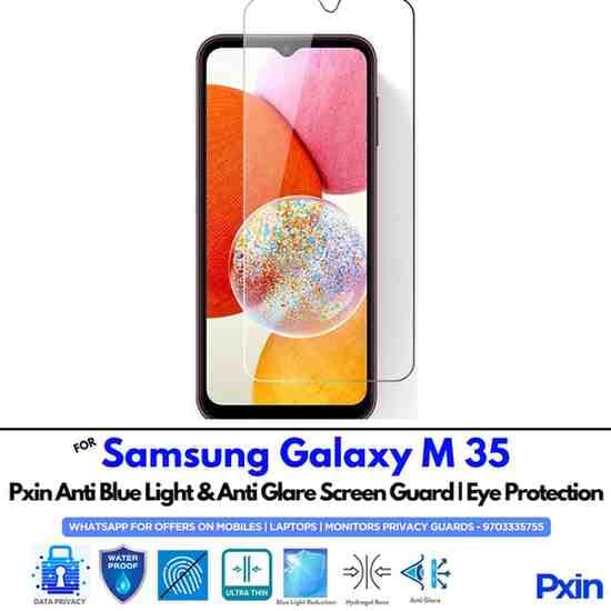 SamsungGalaxyM35 Mobile Anti Blue Light and Anti Glare Screen Guard