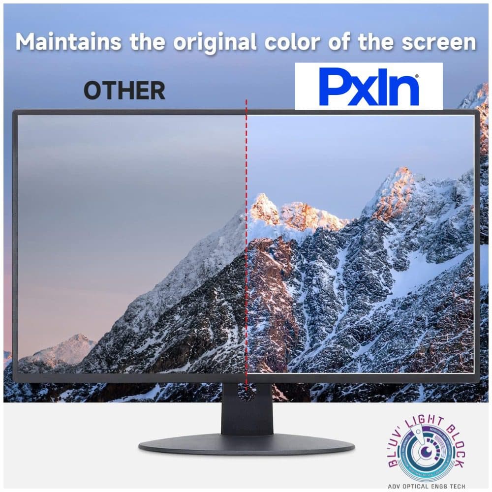 29 inch (21:9) Curved Monitor - Anti Glare Screen Guard | Anti Blue Light | UV(A/B/C) Block | PXIN - Image 4