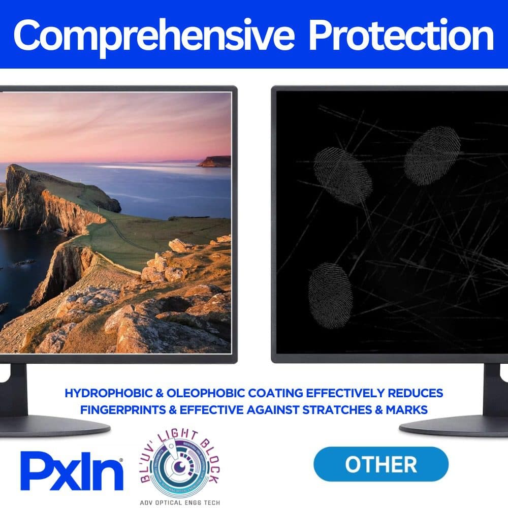 29 inch (21:9) Curved Monitor - Anti Glare Screen Guard | Anti Blue Light | UV(A/B/C) Block | PXIN - Image 5