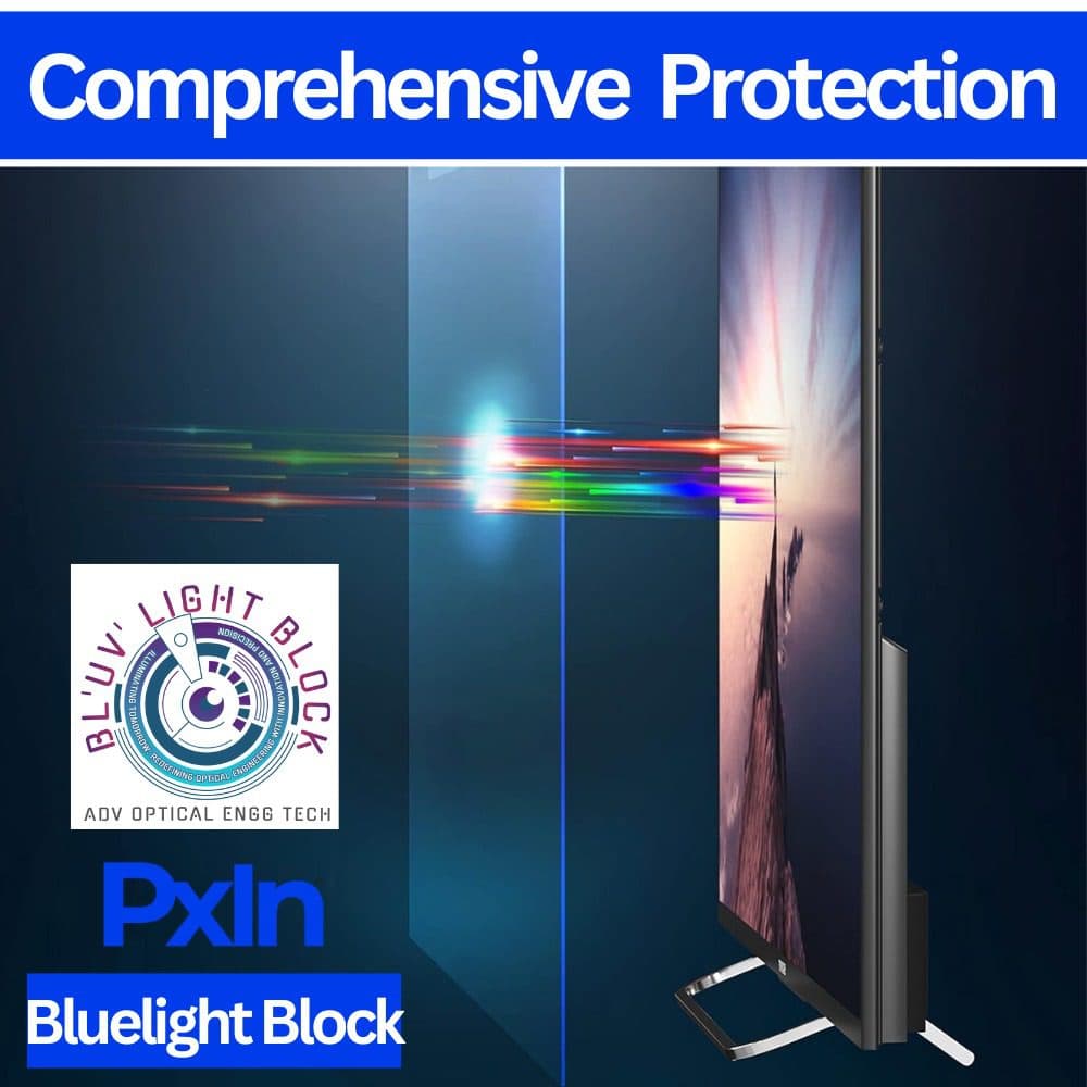 29 inch (21:9) Curved Monitor - Anti Glare Screen Guard | Anti Blue Light | UV(A/B/C) Block | PXIN - Image 7